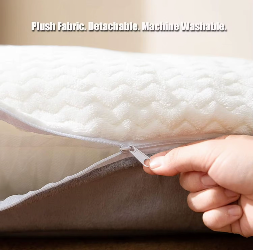 Orthopedic Dog Bed — Memory Foam Support, Machine Washable, All Sizes