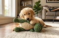 Dinosaur Plush Squeaky Dog Toy — Giant Interactive Stuffed Toy for Dogs of All Sizes
