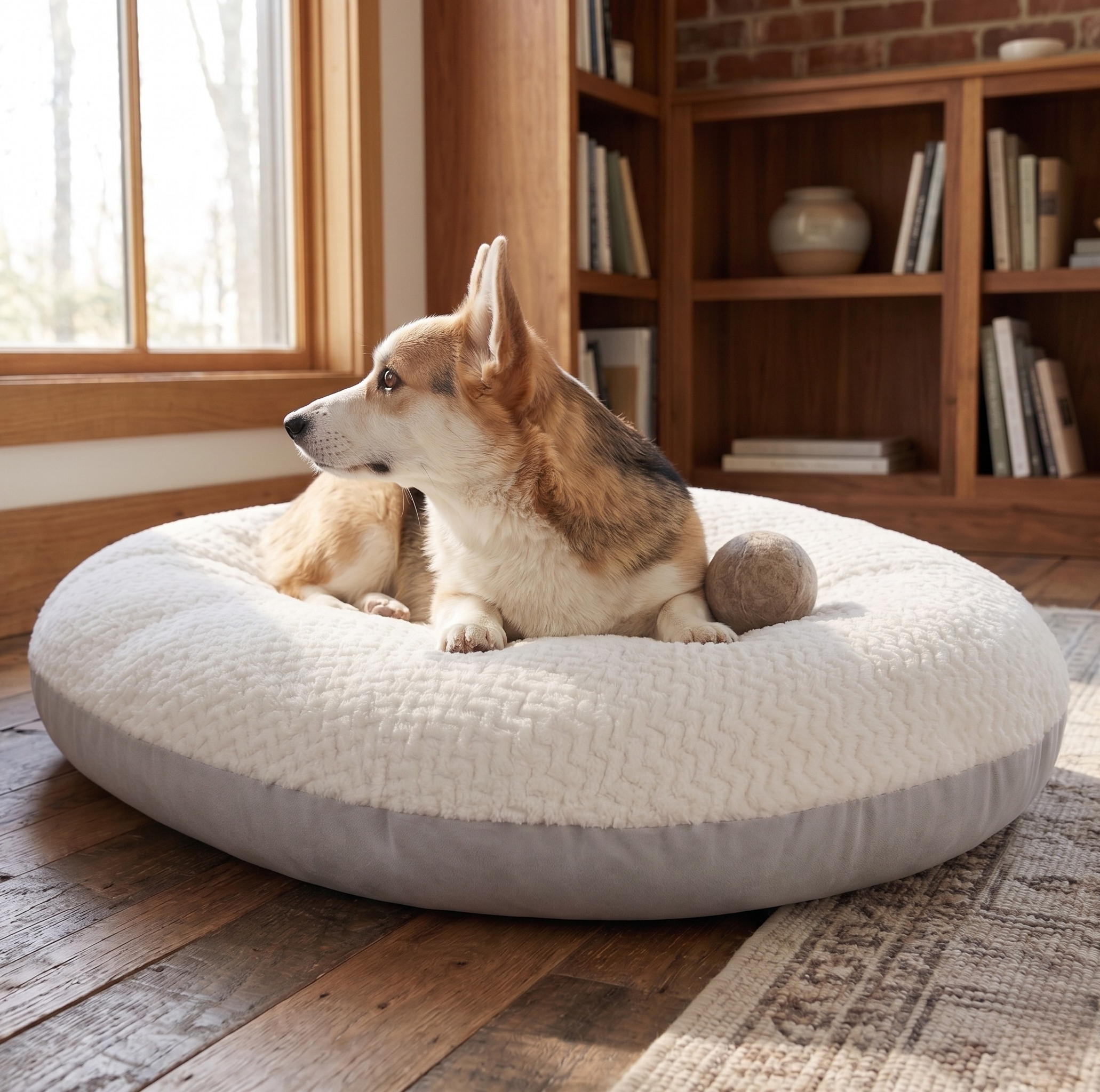 Orthopedic Dog Bed — Memory Foam Support, Machine Washable, All Sizes