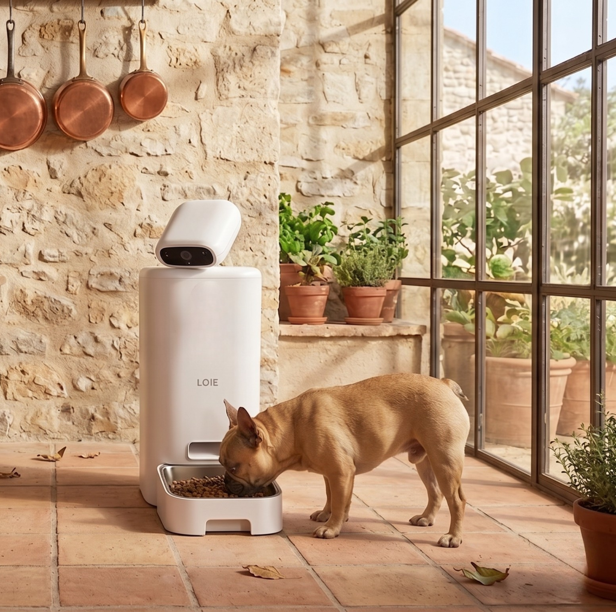 Automatic Pet Feeder with Camera — Smart WiFi Feeder, 1080P HD, App Controlled