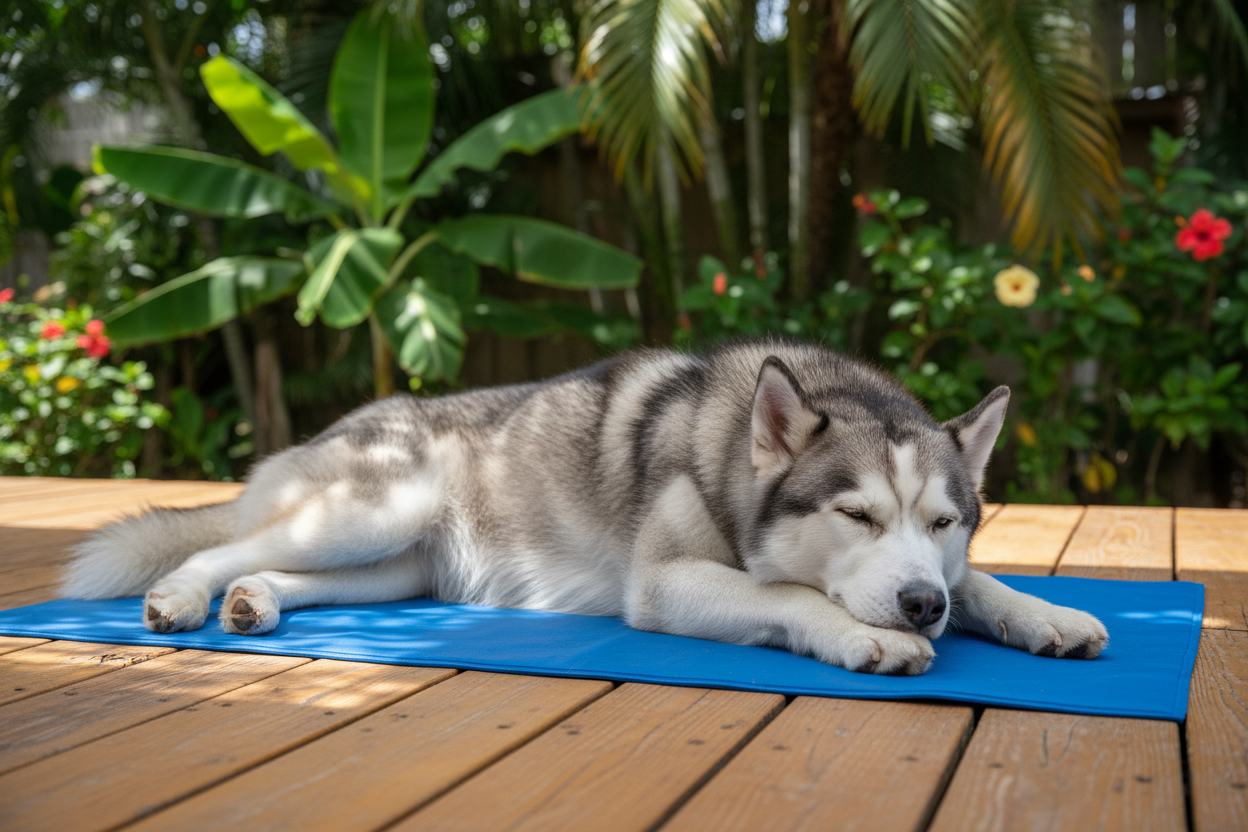 Husky Cooling Mat Natural